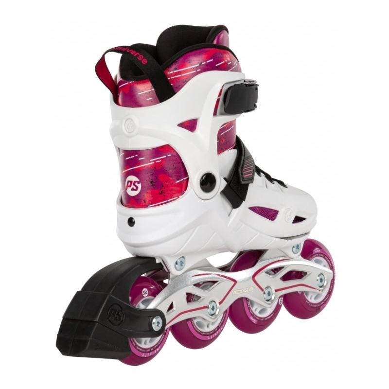 Powerslide Skates Kids Phuzion 4W Universe Pink – Kids Skates, Ansicht 3