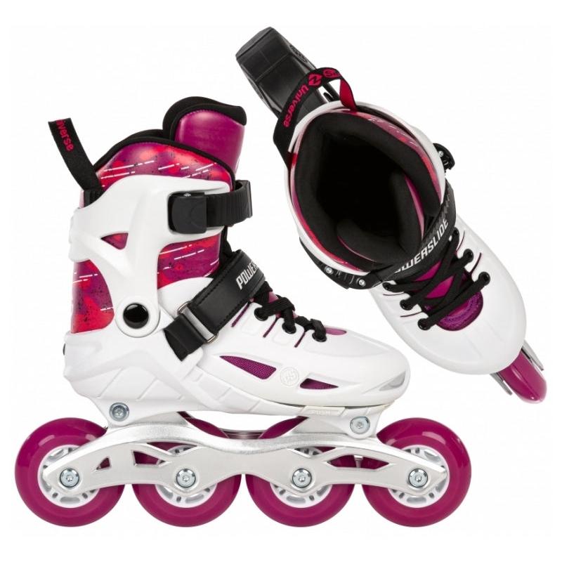 Powerslide Skates Kids Phuzion 4W Universe Pink – Kids Skates, Ansicht 7