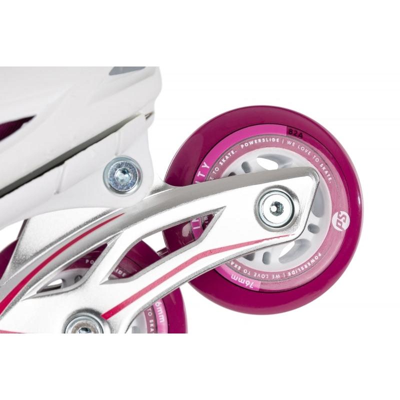 Powerslide Skates Kids Phuzion 4W Universe Pink – Kids Skates, Ansicht 8