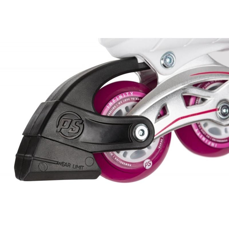 Powerslide Skates Kids Phuzion 4W Universe Pink – Kids Skates, Ansicht 9