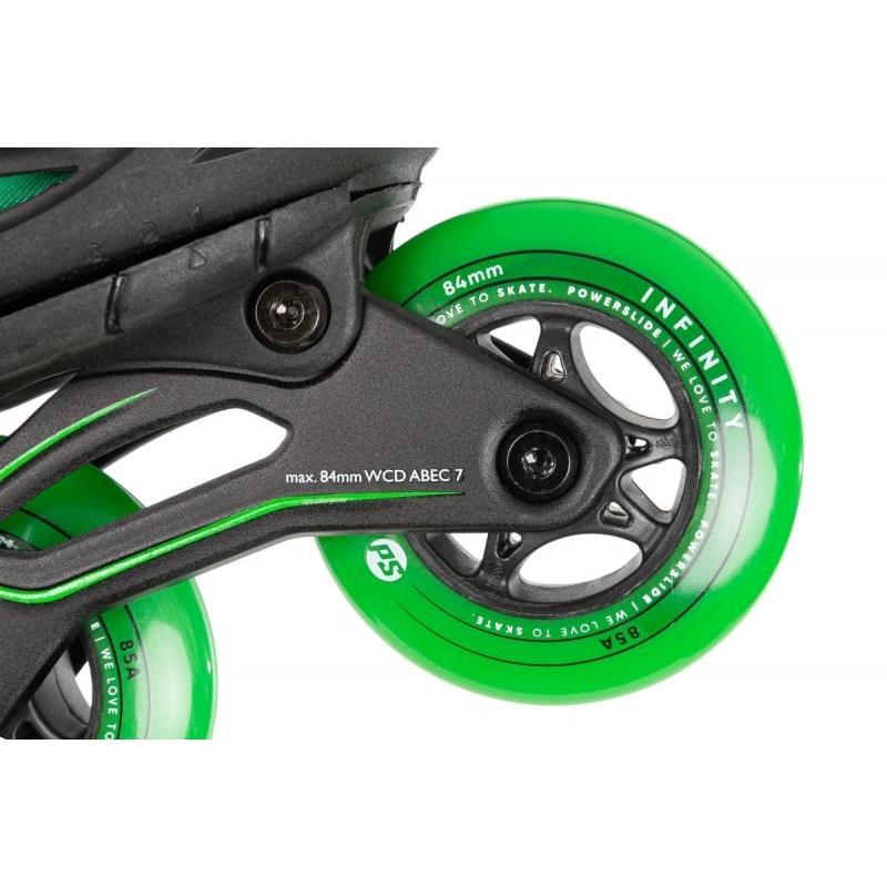 Powerslide Skates Kids Phuzion Universe Green – Kids Skates, Ansicht 7
