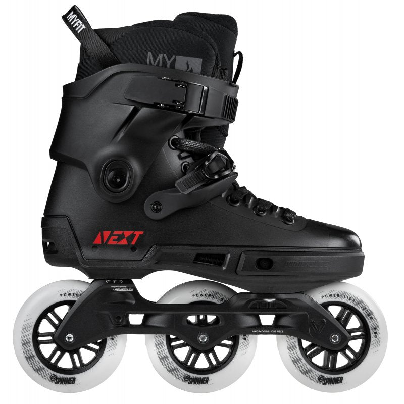 Powerslide Skates Next Core Black 100 – Inline Skates, Ansicht 1