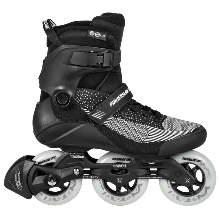 Powerslide Skates Swell Lite Black/Grey 100 – Inline Skates, Ansicht 1