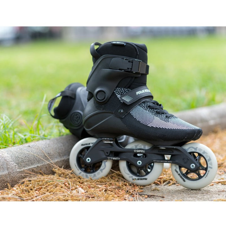 Powerslide Skates Swell Lite Black/Grey 100 – Inline Skates, Ansicht 6