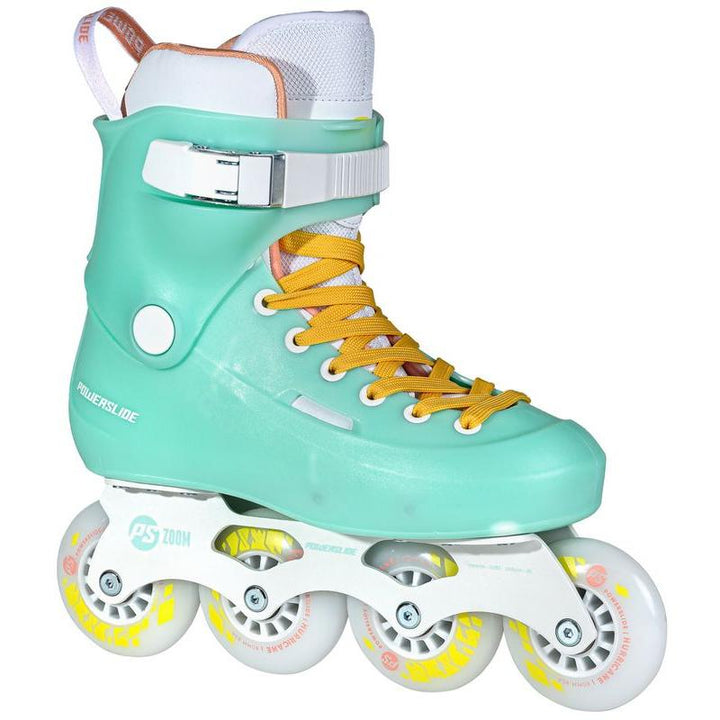 Powerslide Skates Zoom Baby Blue 80 – Inline Skates, Ansicht 1
