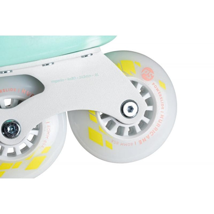 Powerslide Skates Zoom Baby Blue 80 – Inline Skates, Ansicht 10