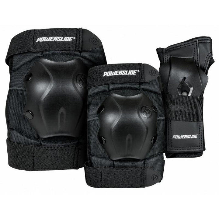 Powerslide Standard Protection Set Tri-Pack – Helme & Protektoren Scooter, Ansicht 1