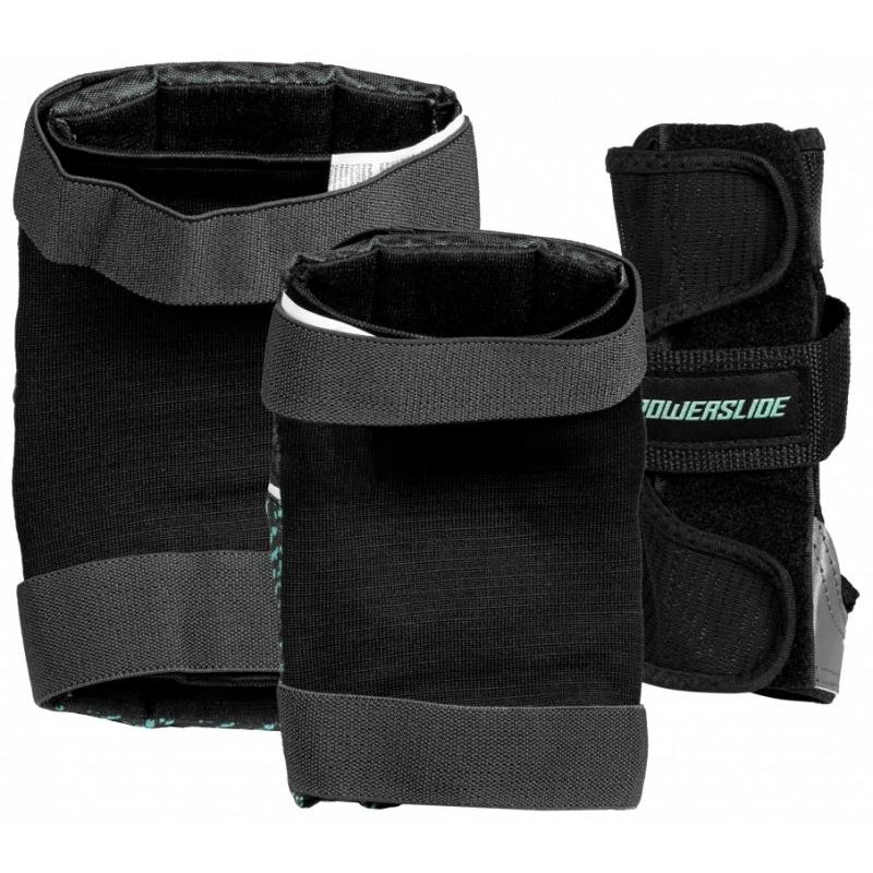 Powerslide Standard Protection Set Tri-Pack Women – Helme & Protektoren Scooter, Ansicht 2