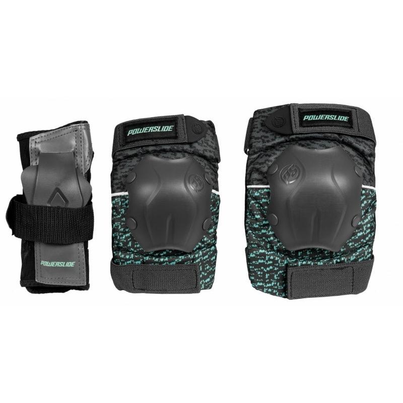 Powerslide Standard Protection Set Tri-Pack Women – Helme & Protektoren Scooter, Ansicht 3