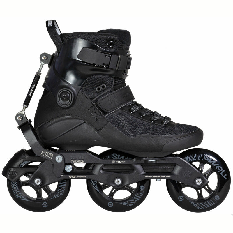 Powerslide Swell Triple Black Syncro 110 – Inline Skates, Ansicht 2