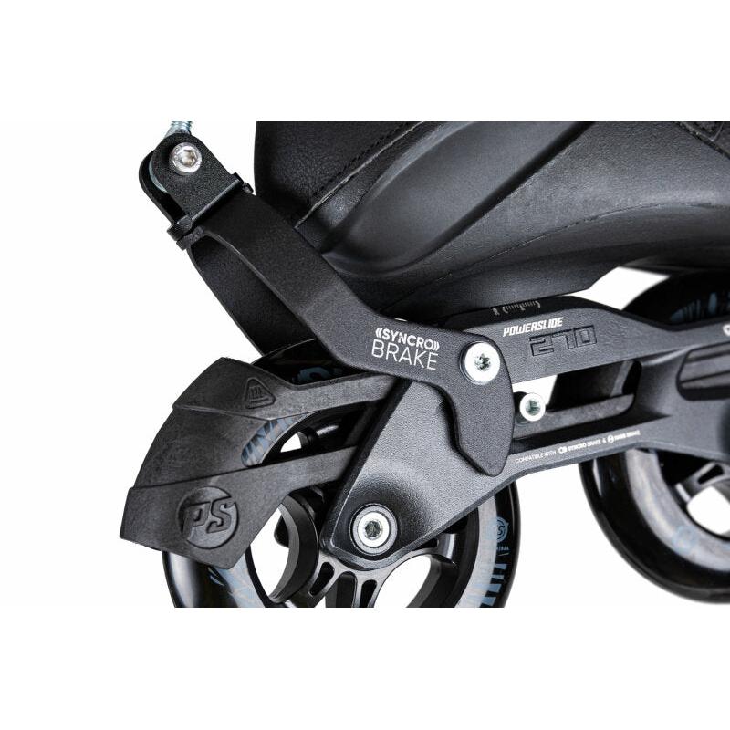 Powerslide Swell Triple Black Syncro 110 – Inline Skates, Ansicht 6
