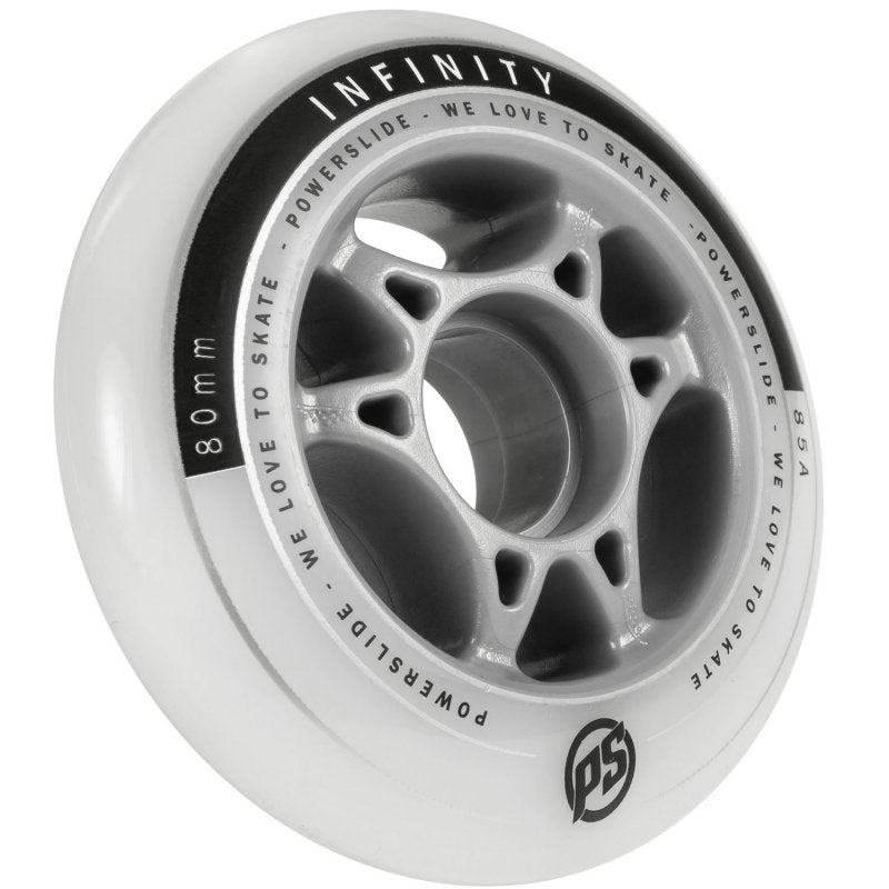 Powerslide Wheels Infinity II 80mm – Skate Rollen, Ansicht 2