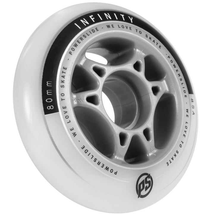Powerslide Wheels Infinity II 80mm – Skate Rollen, Ansicht 2