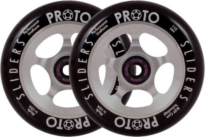 Proto Wheels Slider 110mm black on raw