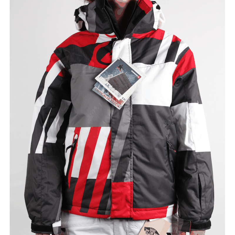 Quiksilver Snowboard Jacke Go Massive red *Kids* – Snowboard Jacken, Ansicht 1