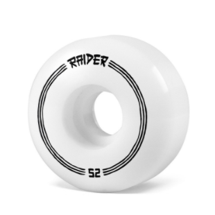 Raider Wheels 53mm white – Skateboard Rollen, Ansicht 1