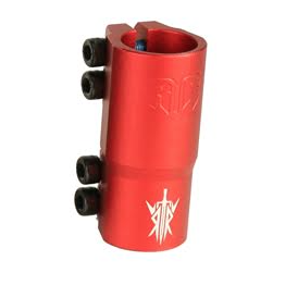 Raptor Clamp XTR Clamp - Red – Scooter Clamps, Ansicht 1