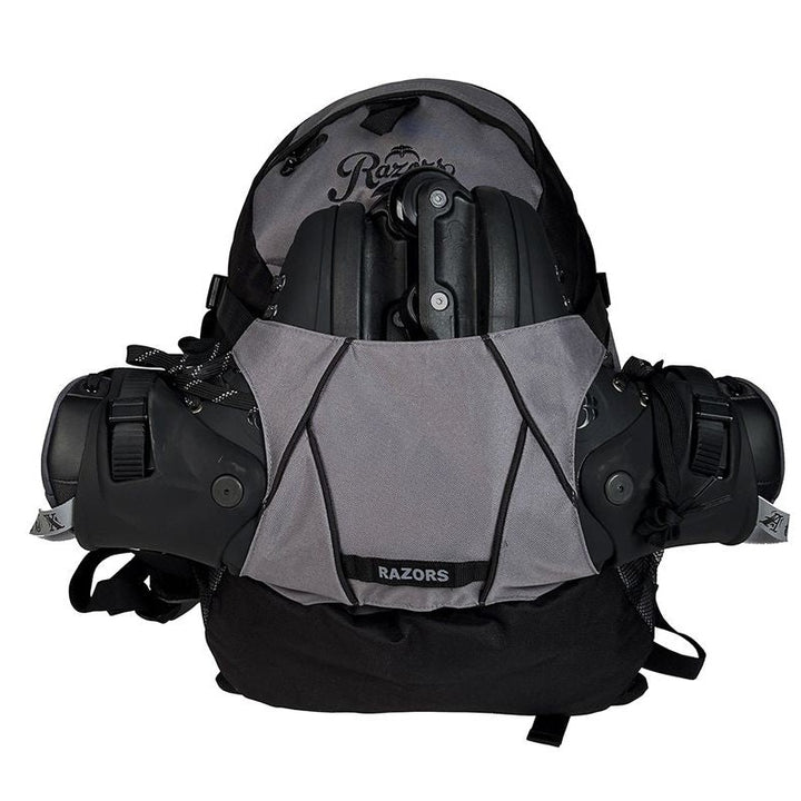 Razors Backpack Humble grey/black – Skate Rucksäcke, Ansicht 5