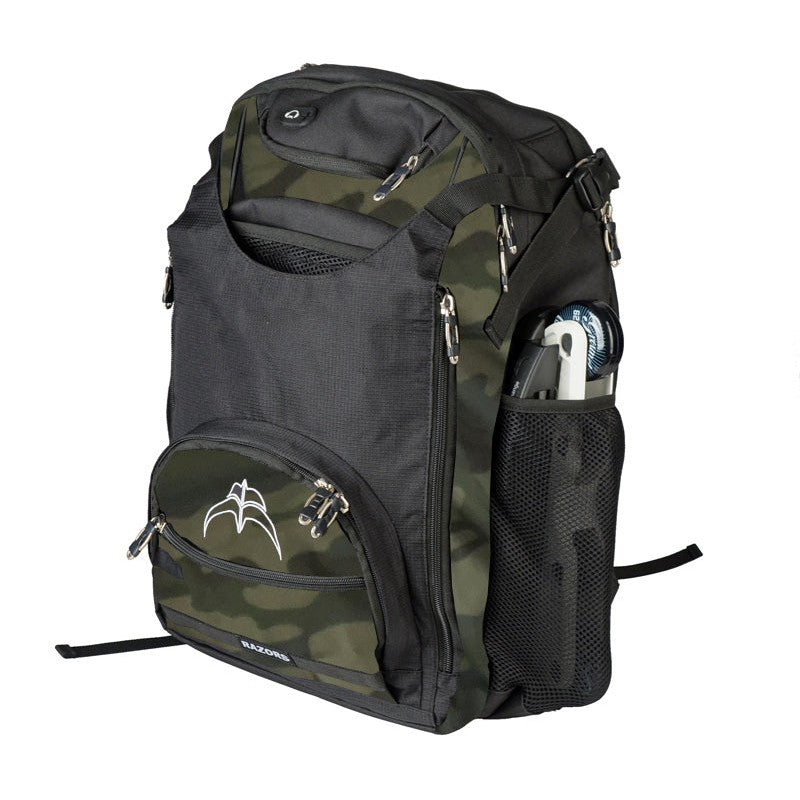 Razors Metro Backpack black/camo – Skate Rucksäcke, Ansicht 1