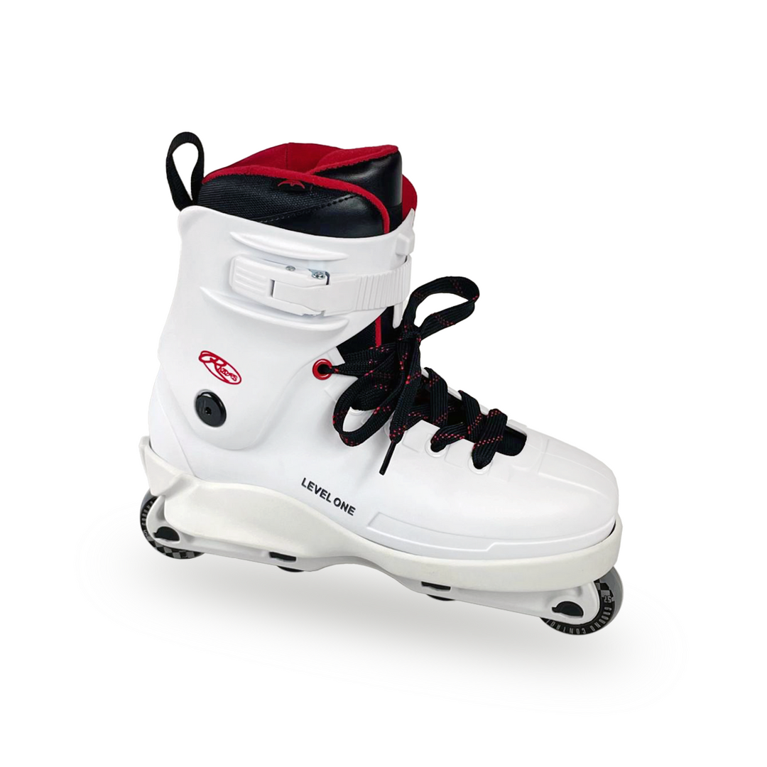Razors Skates Cult Level One White – Aggressive Skates, Ansicht 4