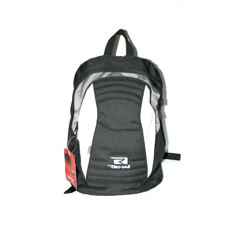 Rehall Backpack Black/White – Rucksäcke & Taschen, Ansicht 1