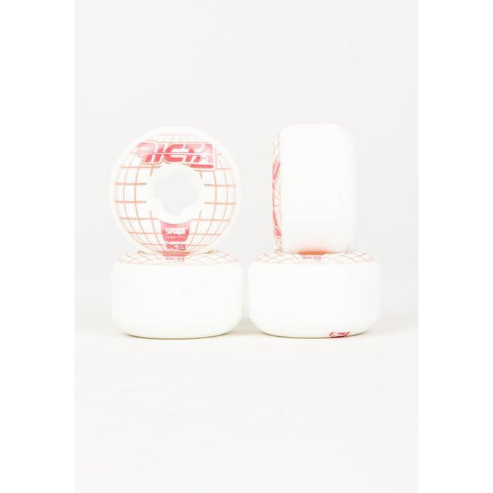 Ricta Wheels Mainframe Sparx white 53mm 99a – Skateboard Rollen, Ansicht 2