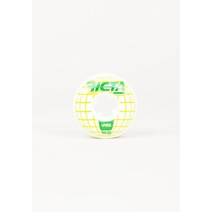 Ricta Wheels Mainframe Sparx white/green 52mm 99a – Skateboard Rollen, Ansicht 1