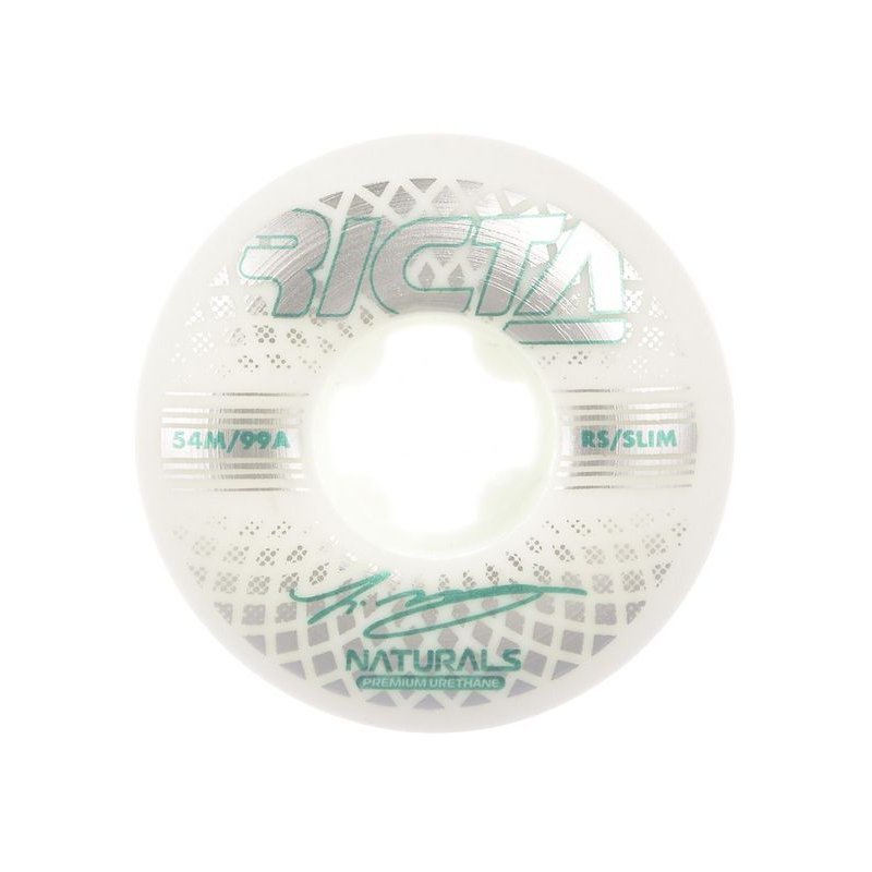 Ricta Wheels McCoy Reflective Naturals Slim 54mm 99A – Skateboard Rollen, Ansicht 1