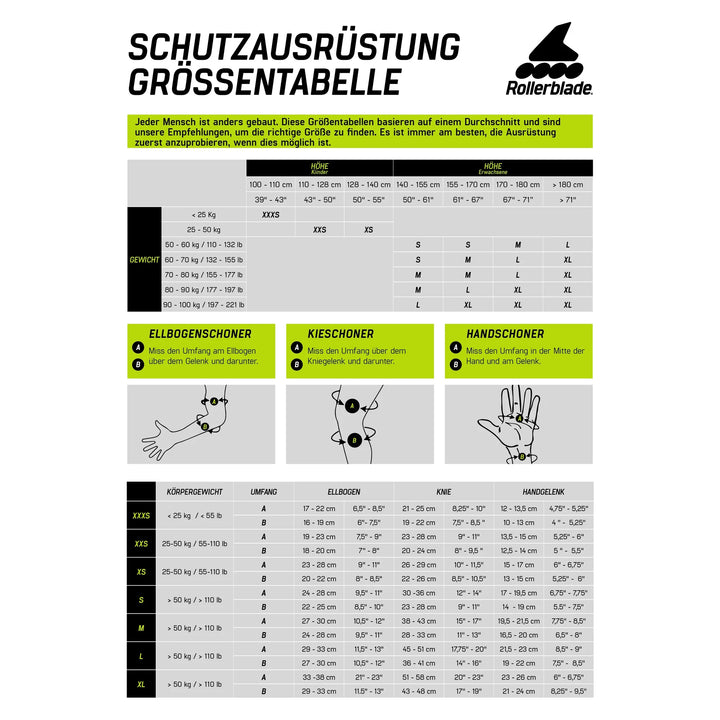 Rollerblade 3-Pack Protektoren Skate Gear – Handgelenkschoner, Ansicht 5