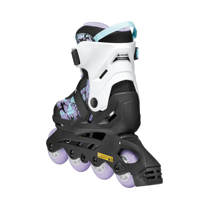 Rollerblade Kids Skate Microblade SL 26 Black/Lavender/Light Blue – Kids Skates, Ansicht 2