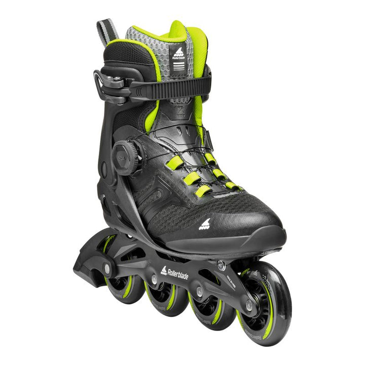 Rollerblade Macroblade 84 BOA black/lime – Inline Skates, Ansicht 2