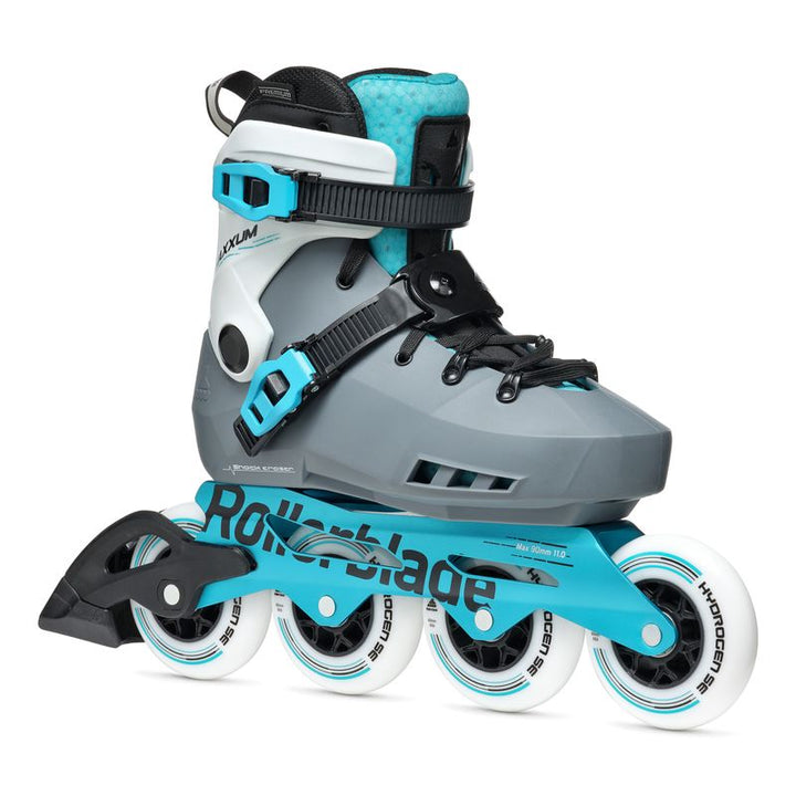 Rollerblade Maxxum XT W anthrazit/waterblue – Inline Skates, Ansicht 1