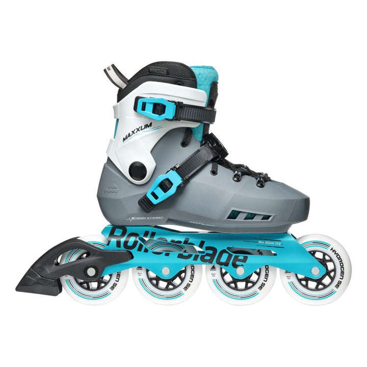 Rollerblade Maxxum XT W anthrazit/waterblue – Inline Skates, Ansicht 3