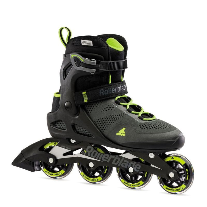 Rollerblade Skates Macroblade 80 black/lime – Inline Skates, Ansicht 1