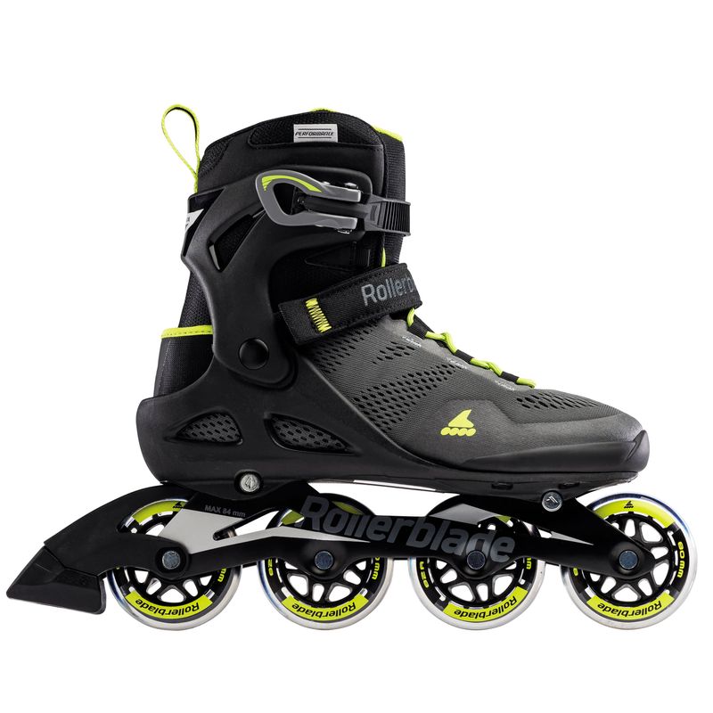 Rollerblade Skates Macroblade 80 black/lime – Inline Skates, Ansicht 4