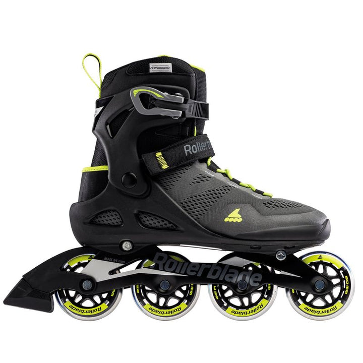 Rollerblade Skates Macroblade 80 black/lime – Inline Skates, Ansicht 4