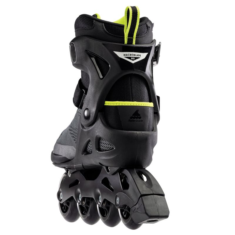 Rollerblade Skates Macroblade 80 black/lime – Inline Skates, Ansicht 5