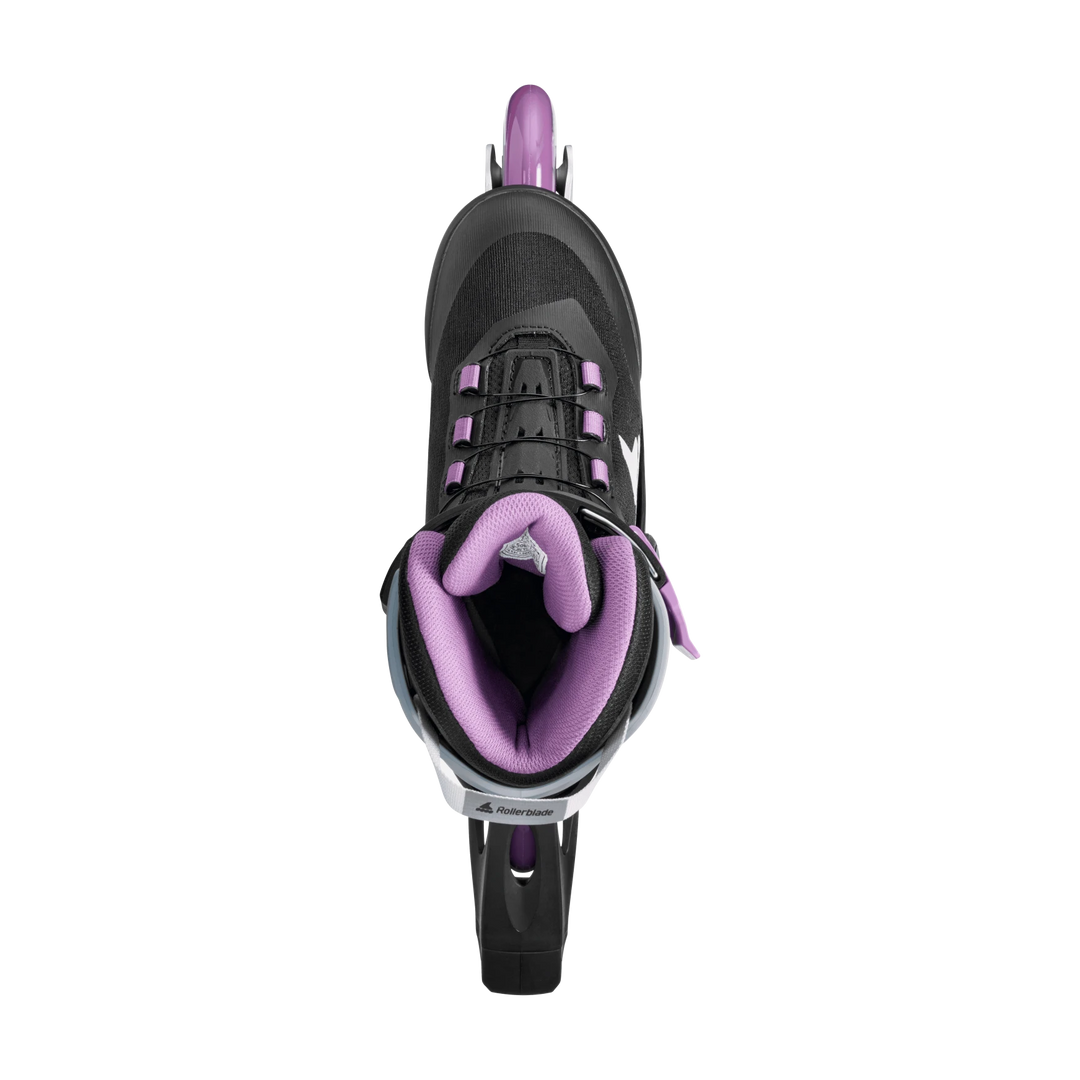 Rollerblade Skates Macroblade 84 BOA W Schwarz/Lavandel/Blau/Sternblume – Inline Skates, Ansicht 6