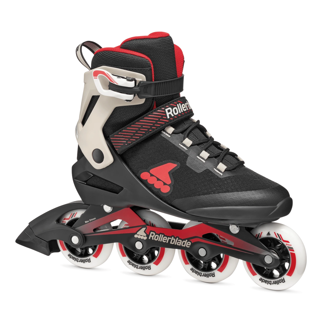 Rollerblade Skates Macroblade 84 Schwarz/Sand/Rot – Inline Skates, Ansicht 1