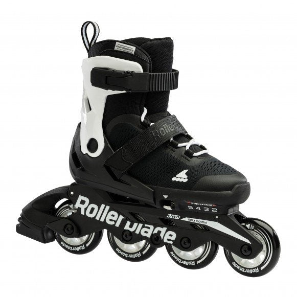 Rollerblade Skates Microblade black/white – Kids Skates, Ansicht 1