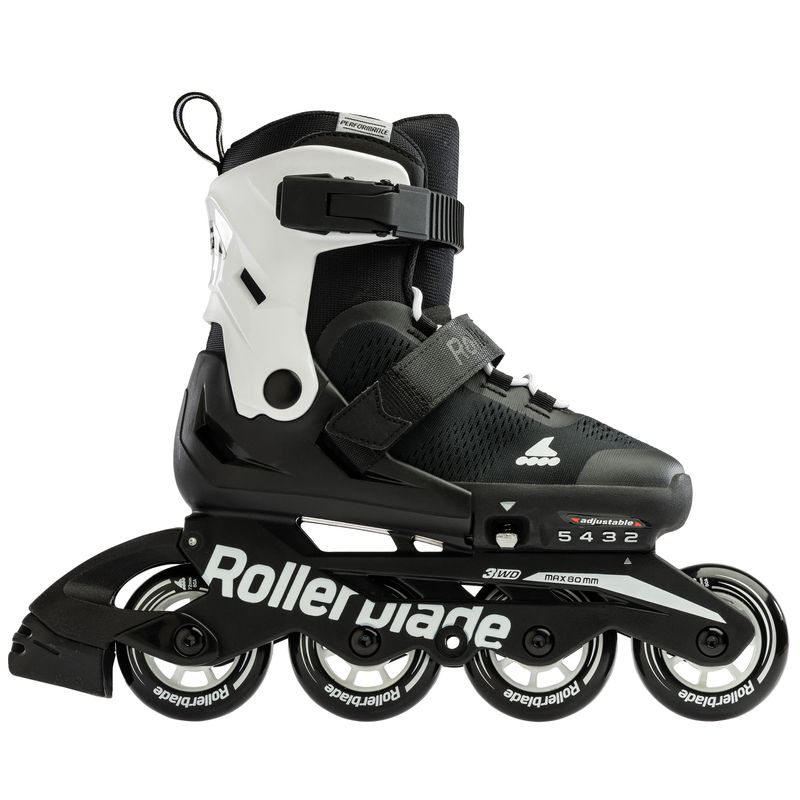Rollerblade Skates Microblade black/white – Kids Skates, Ansicht 3
