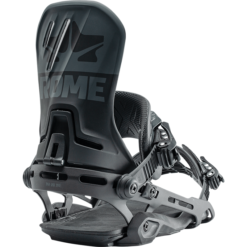 Rome Bindung DOD Black – Snowboard Bindungen, Ansicht 1