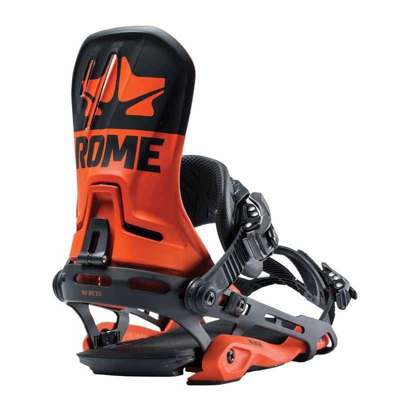 Rome Bindung DOD G3 orange – Snowboard Bindungen, Ansicht 1
