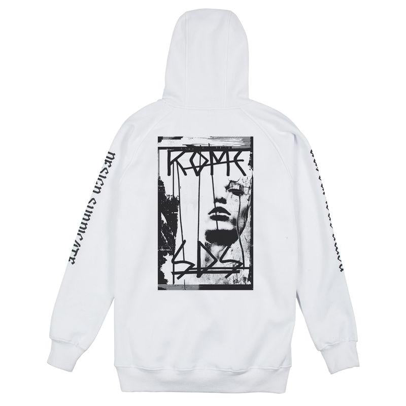 Rome Hoodie Buckshot white – Snowboard Funktionskleidung, Ansicht 2