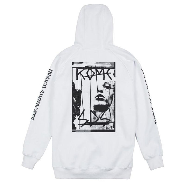 Rome Hoodie Buckshot white – Snowboard Funktionskleidung, Ansicht 2