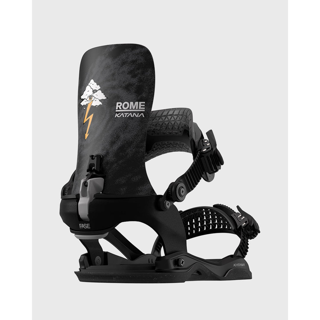 Rome Men´s Snowboard Bindung Katana AW FASE® PRO BK – Snowboard Bindungen, Ansicht 1