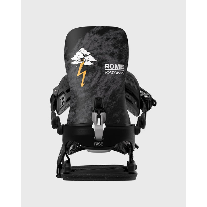 Rome Men´s Snowboard Bindung Katana AW FASE® PRO BK – Snowboard Bindungen, Ansicht 4