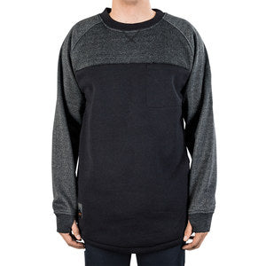 Rome MT Crew Charcoal/Black – Sweater, Ansicht 1