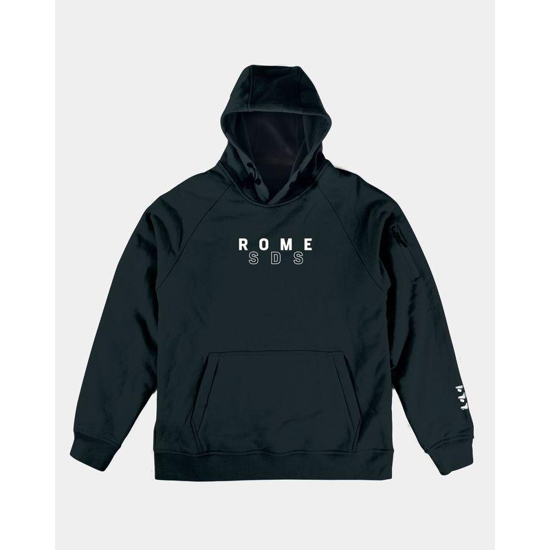 Rome Riding Hoodie 24 Black – Snowboard Funktionskleidung, Ansicht 1