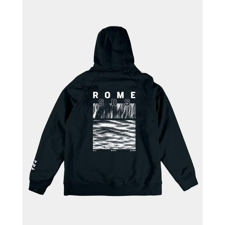 Rome Riding Hoodie 24 Black – Snowboard Funktionskleidung, Ansicht 2